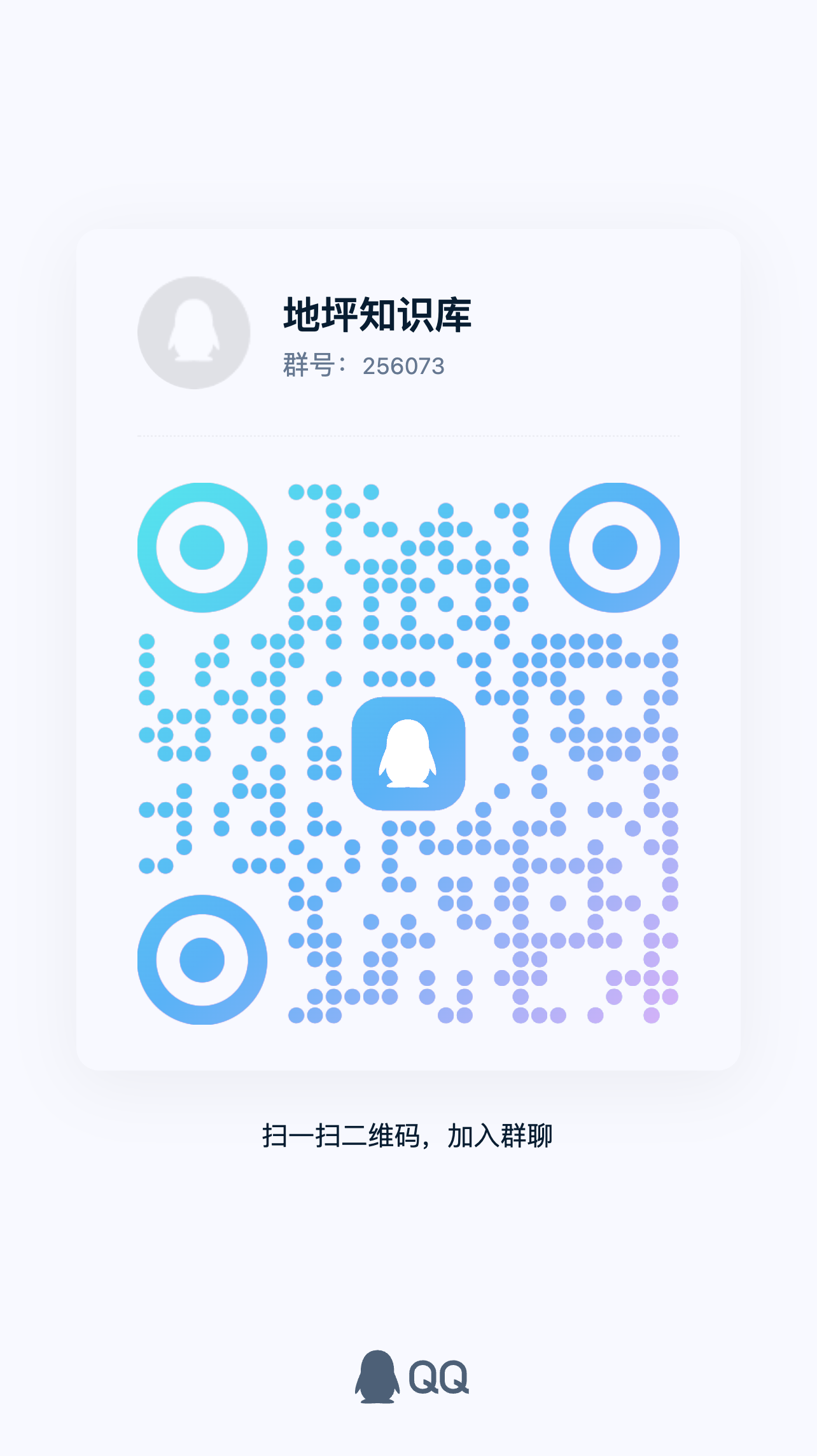 QQ群号：256073